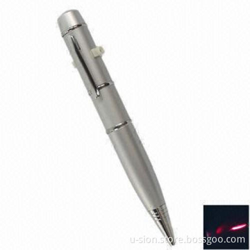Hot Sale Pen USB Flash Disk for Free Gifts, Popular Pen-shaped Design USB